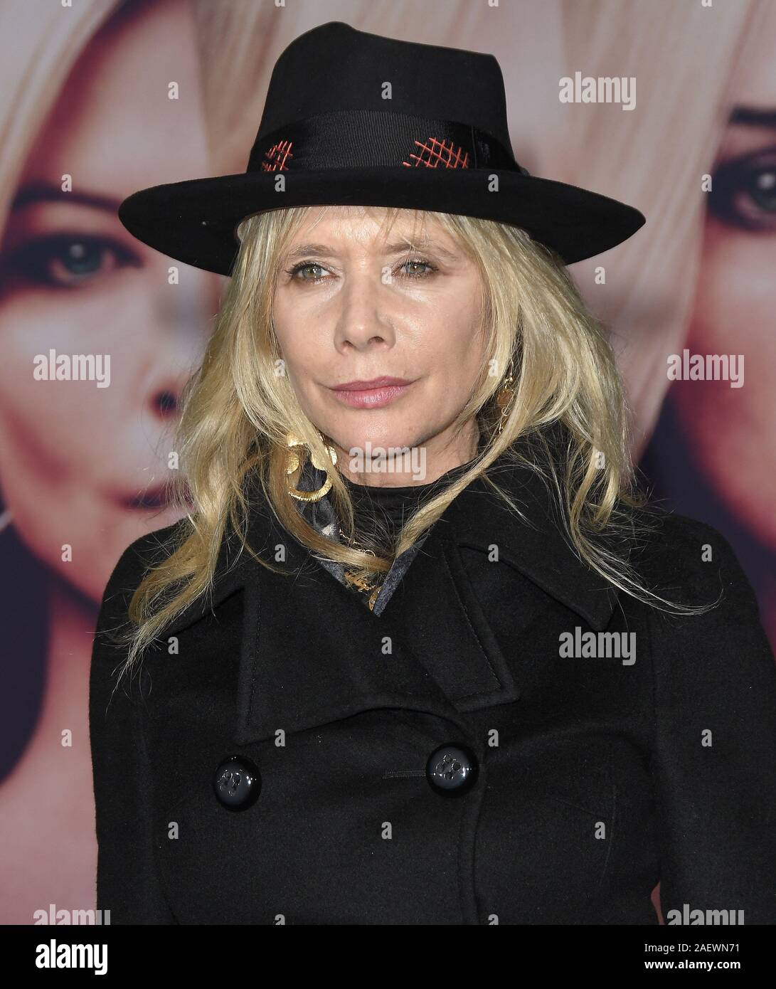 Los Angeles, USA. 10 Dez, 2019. Rosanna Arquette kommt an der Lionsgate bombe Los Angeles Screening im Regency Dorf Theater in Westwood, CA am Dienstag, 10. Dezember 2019 statt. (Foto durch Sthanlee B. Mirador/Sipa USA) Credit: Sipa USA/Alamy leben Nachrichten Stockfoto