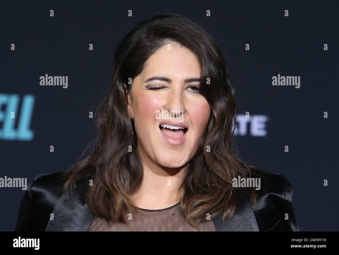 Los Angeles, Ca. 10 Dez, 2019. D'Arcy Carden, an der Special Screening von Bombe im Regency Dorf in Los Angeles, Kalifornien am 10. Dezember 2019. Credit: Faye Sadou/Medien Punch/Alamy leben Nachrichten Stockfoto