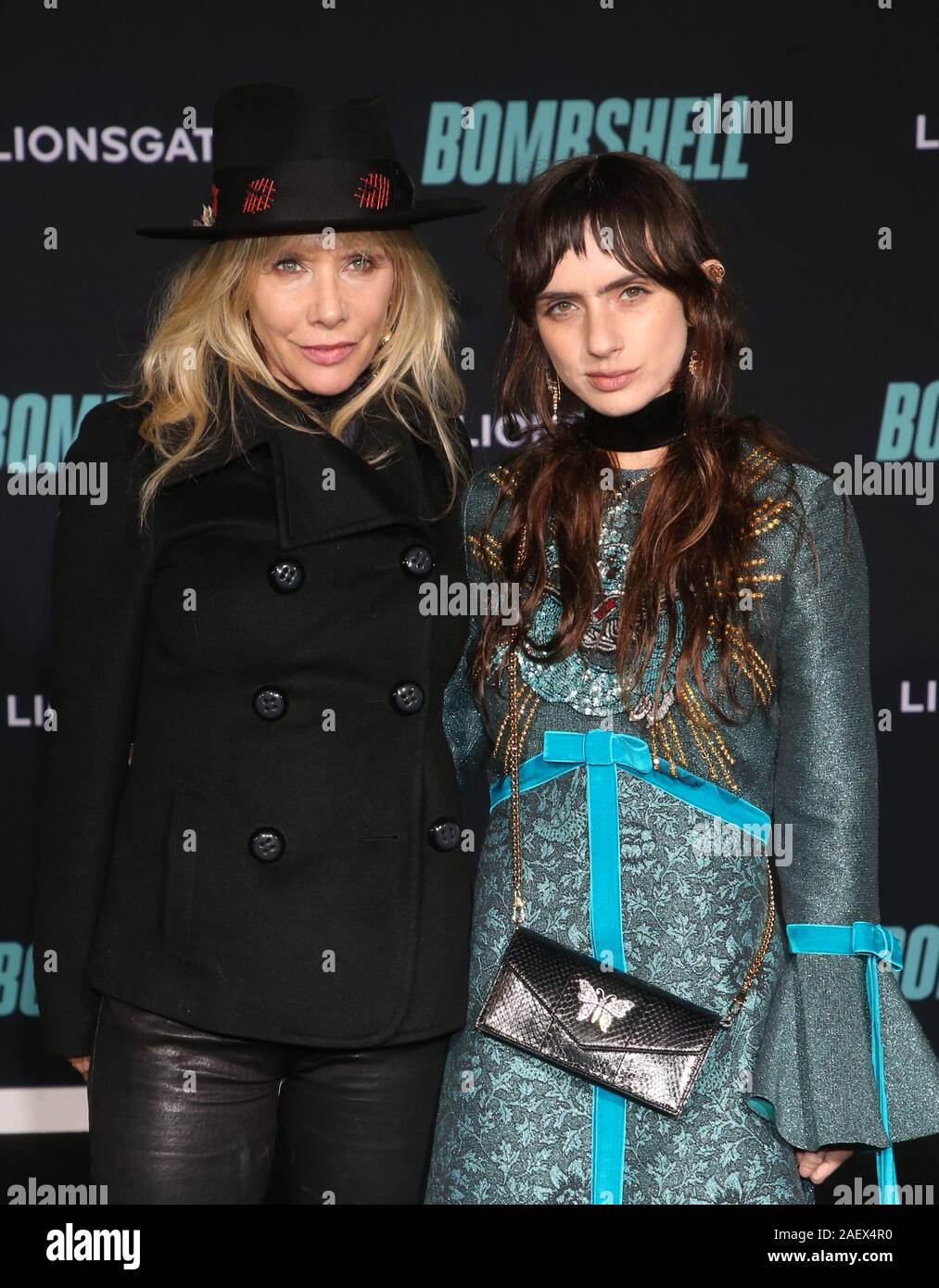10. Dezember 2019 - Westwood, Kalifornien - Rosanna Arquette, Zoe Sidel. Special Screening Der liongate's ''Bombe'' im Regency Dorf statt. (Bild: © F. S/AdMedia über ZUMA Draht) Stockfoto