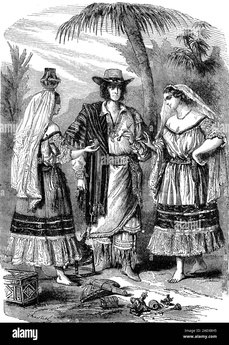 Paraguay Guarani Sprache Ein Tupi Guarani Gesprochen Sowie Spanisch Kreative Mode Bestickte Kleidung In Nationale Feiertage Religiose Feste Und Wallfahrten Gezeigt 1859 Paraguay Guarani Sprache Ein Tupi Guarani Gesprochen Sowie Spanisch Kreative