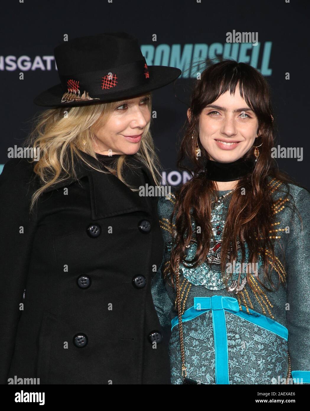 10. Dezember 2019 - Westwood, Kalifornien - Rosanna Arquette, Zoe Sidel. Special Screening Der liongate's ''Bombe'' im Regency Dorf statt. (Bild: © F. S/AdMedia über ZUMA Draht) Stockfoto