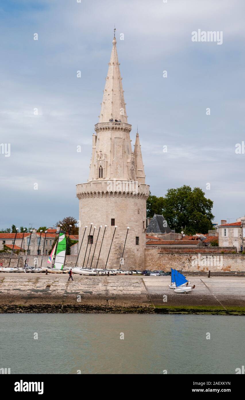 Lanterne Turm, La Rochelle, Charente-Maritime (17), Nouvelle-Aquitaine Region, Frankreich Stockfoto