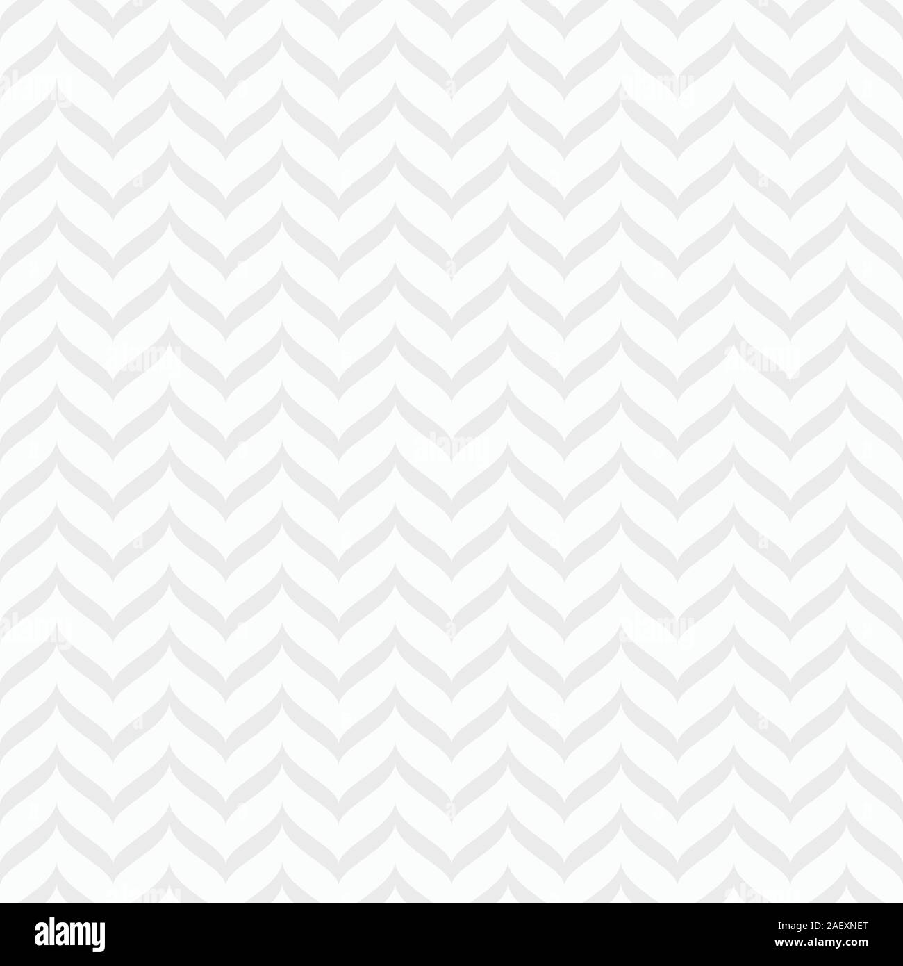Zusammenfassung nahtlose Muster von ziigzag wellenförmige Streifen. Weiße und graue geometrische Struktur. Gitter Motiv. Geometrische vector Hintergrund. Stock Vektor