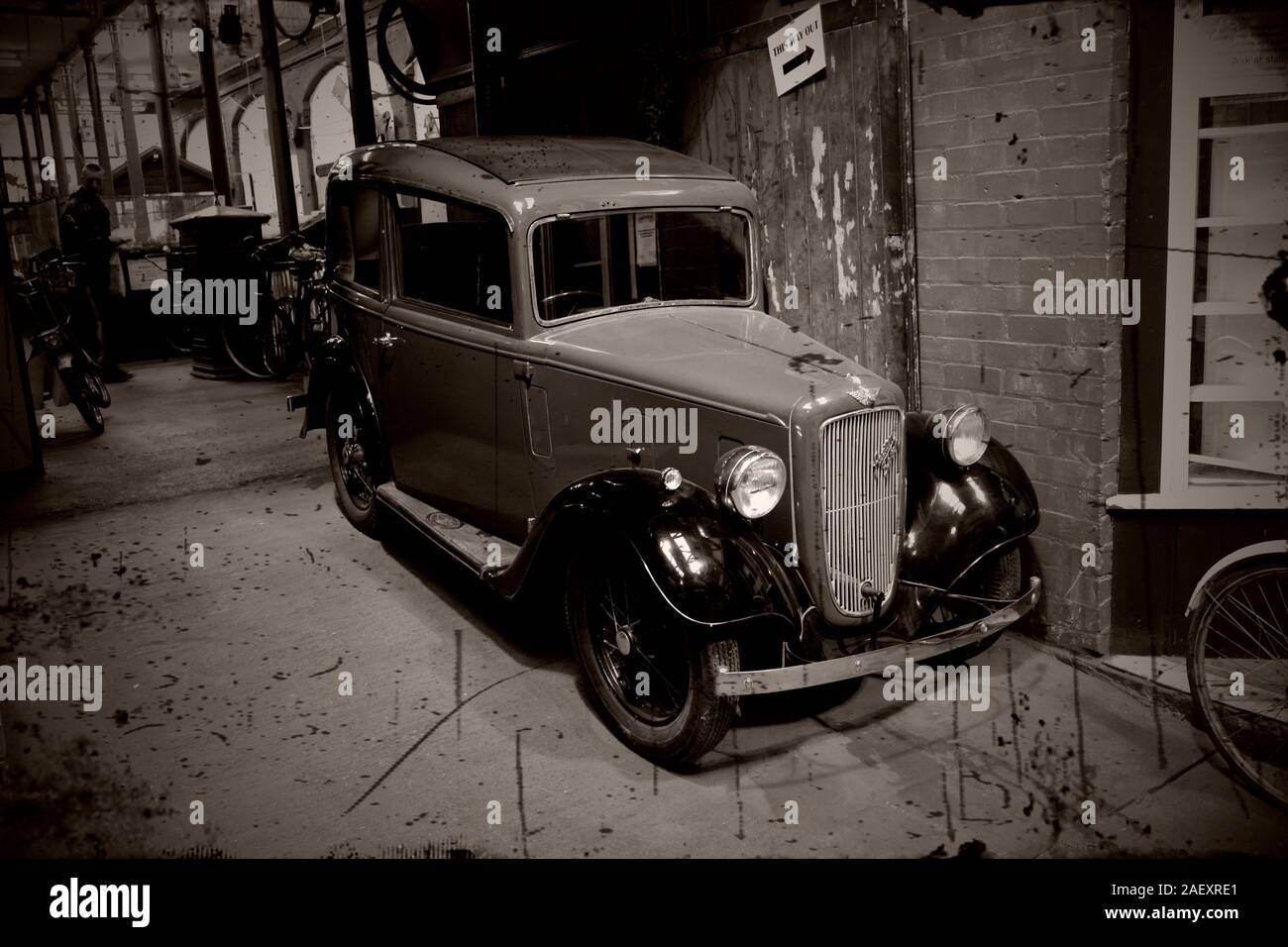 Liverpool, Großbritannien, Retro Fahrzeuge und Objekte in Liverpool credit Ian Fairbrother/Alamy Stockfotos Stockfoto