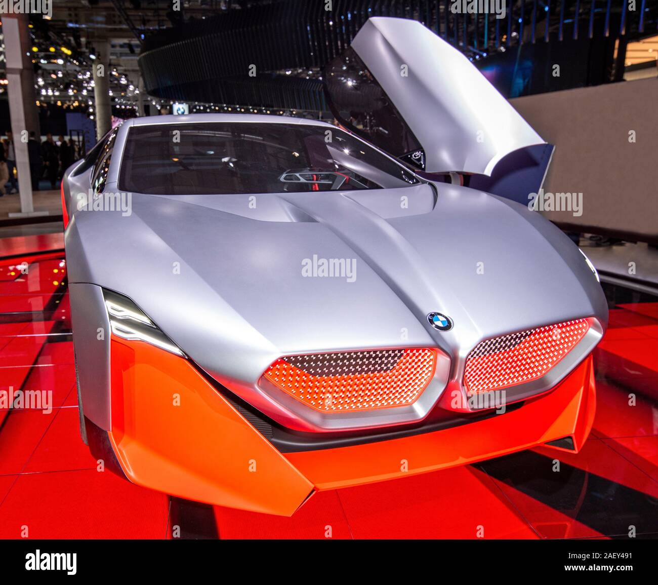BMW Vision M NÄCHSTEN auf der IAA 2019 in Frankfurt Stockfoto