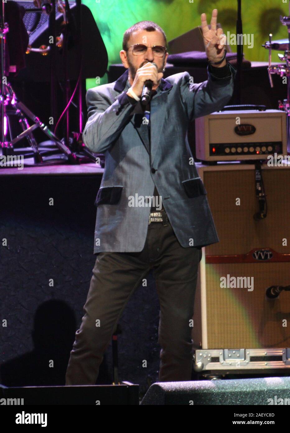 Liverpool, Großbritannien, Ringo Starr führt an der Liverpool Empire credit Ian Fairbrother/Alamy Stockfotos Stockfoto