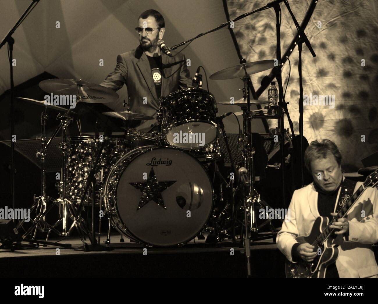 Liverpool, Großbritannien, Ringo Starr führt an der Liverpool Empire credit Ian Fairbrother/Alamy Stockfotos Stockfoto