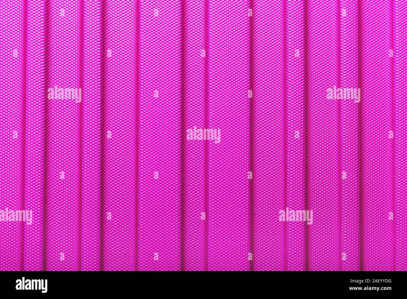 Trendy pink Textur Hintergrund. Frau Muster für Mädchen Design. Wallpaper light pink gepunktete gestreiften Hintergrund Material. Stockfoto