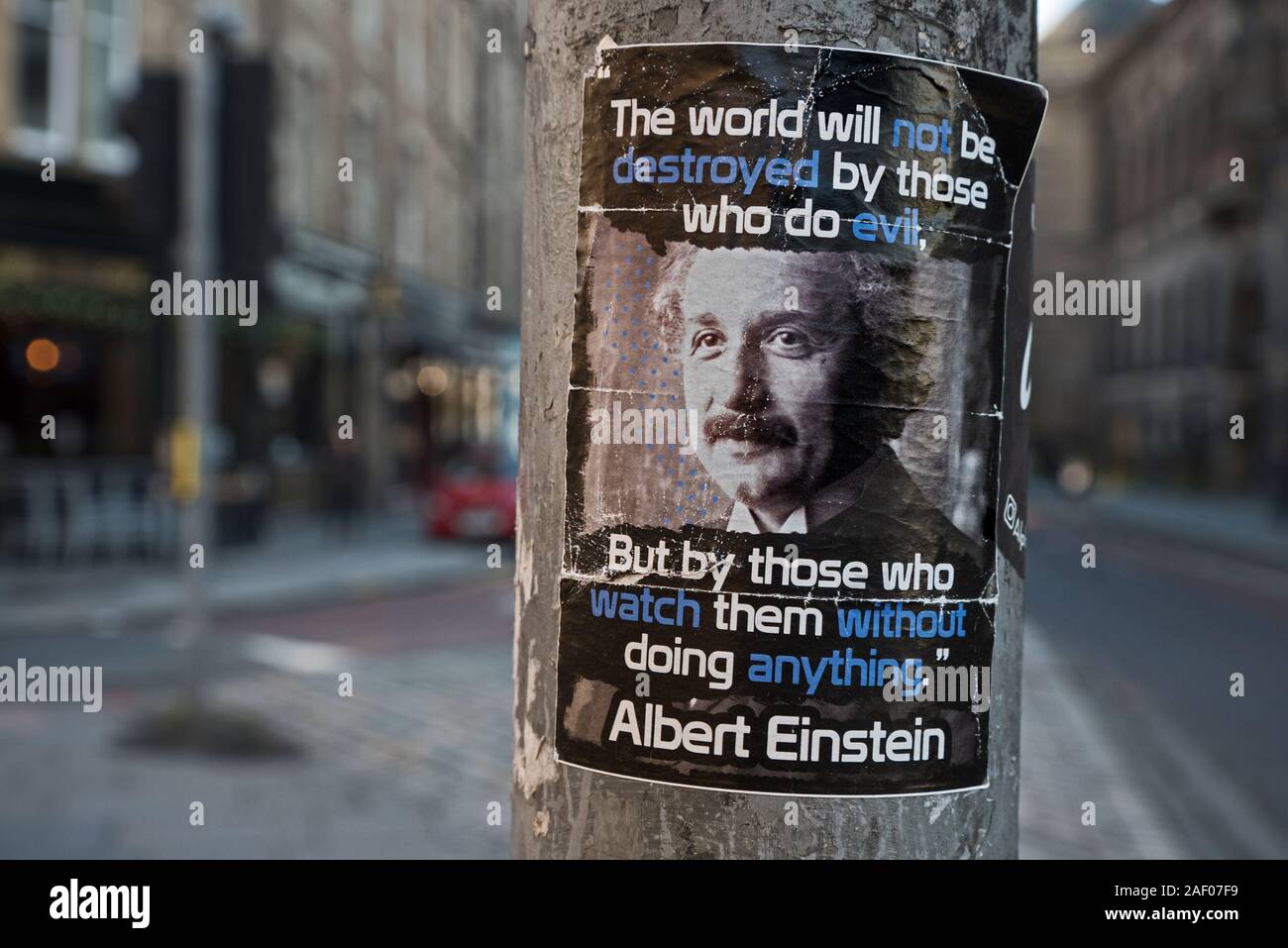 Einstein Quote Stockfotos Und Bilder Kaufen Alamy