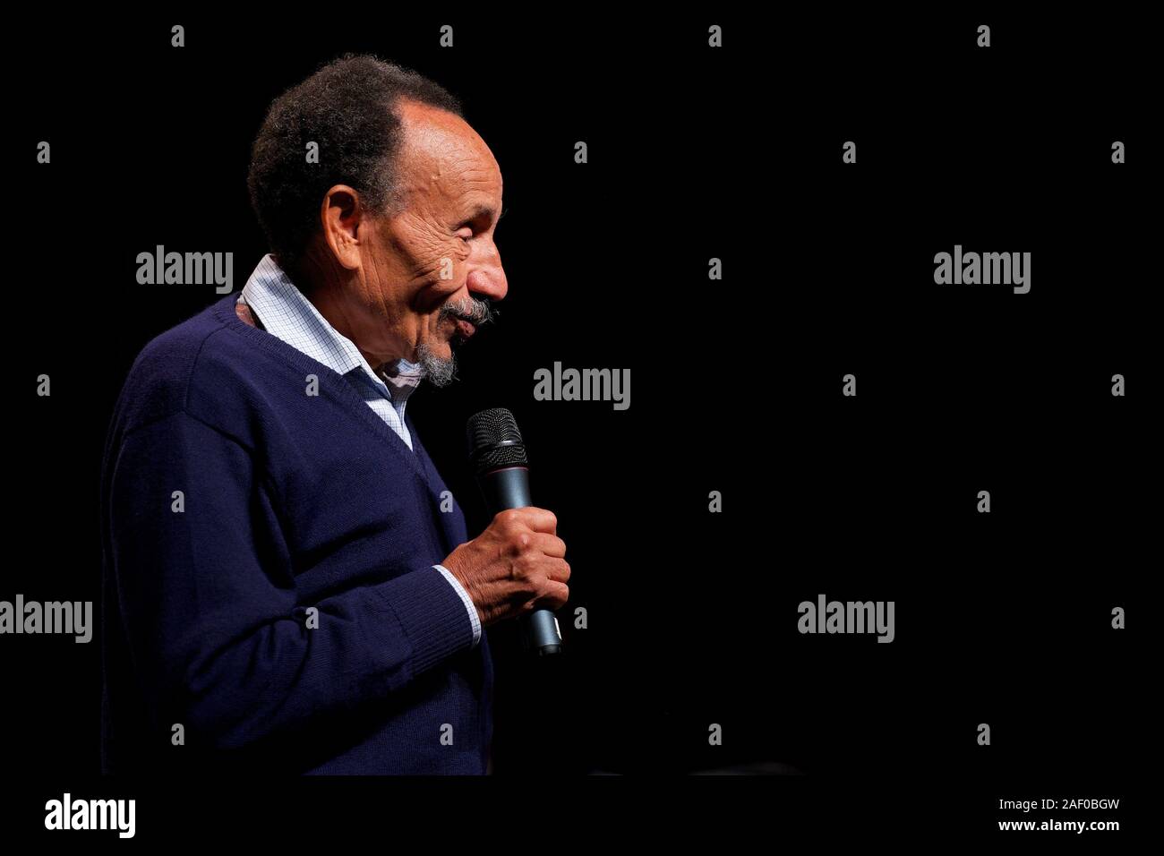 Konferenz von Pierre Rahbi Stockfoto