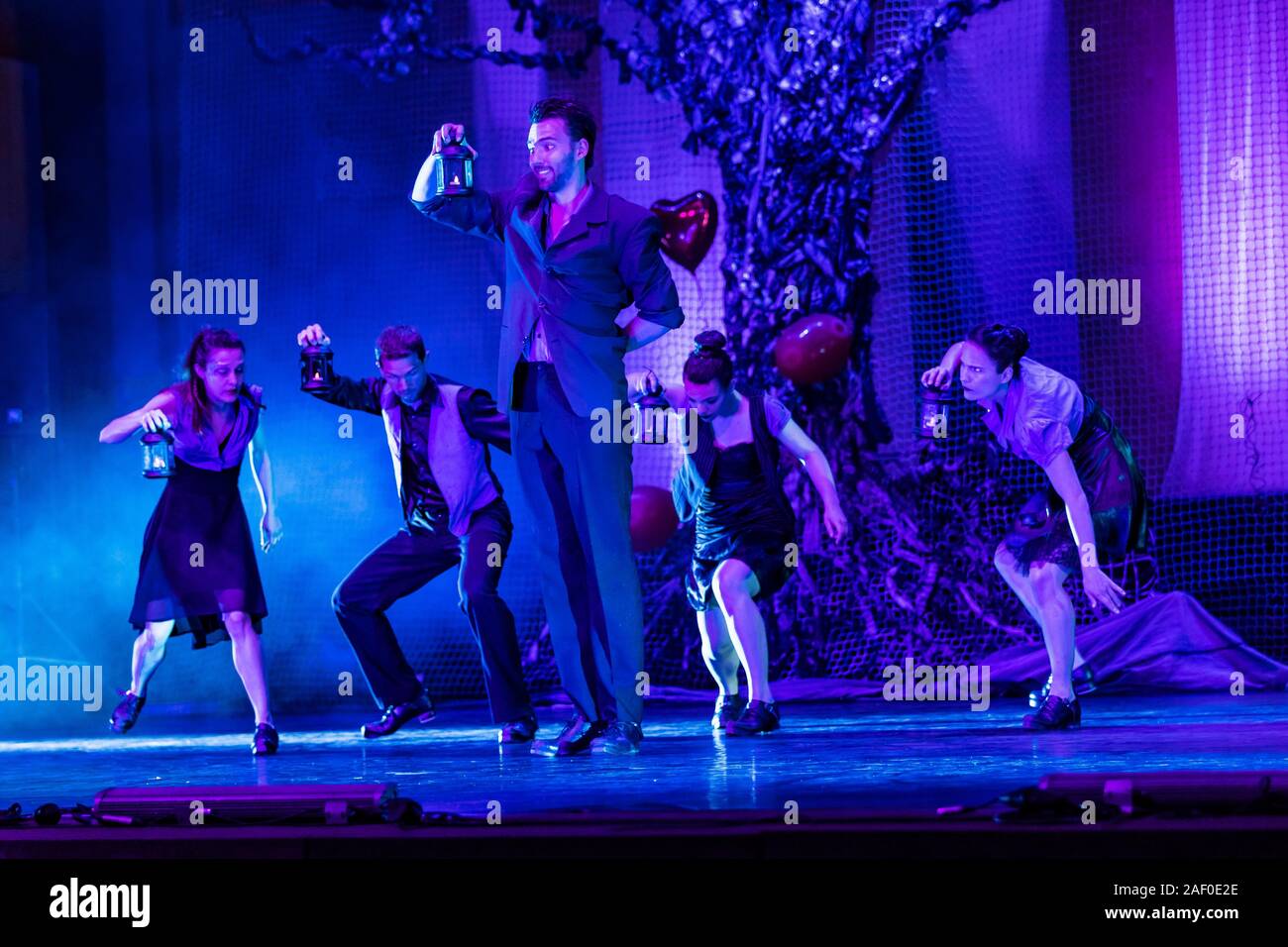 Coincidenace - "Ein Sommernachtstraum" am Pjazza Teatru Rjal, Valletta, Malta, April 2018 Stockfoto
