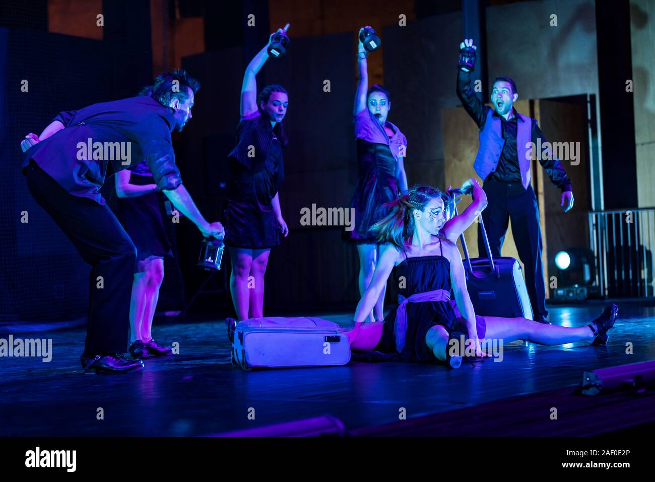Coincidenace - "Ein Sommernachtstraum" am Pjazza Teatru Rjal, Valletta, Malta, April 2018 Stockfoto