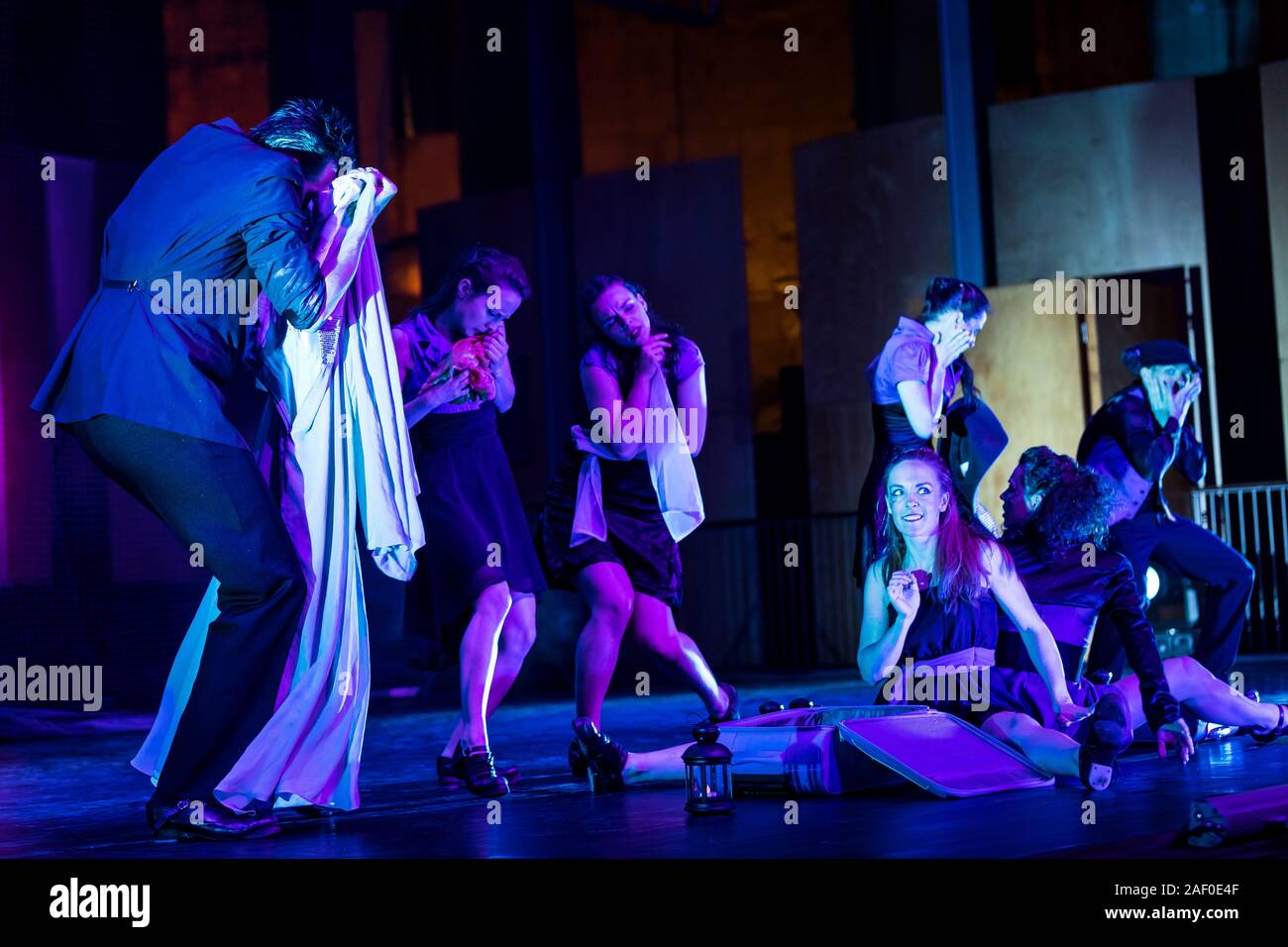 Coincidenace - "Ein Sommernachtstraum" am Pjazza Teatru Rjal, Valletta, Malta, April 2018 Stockfoto