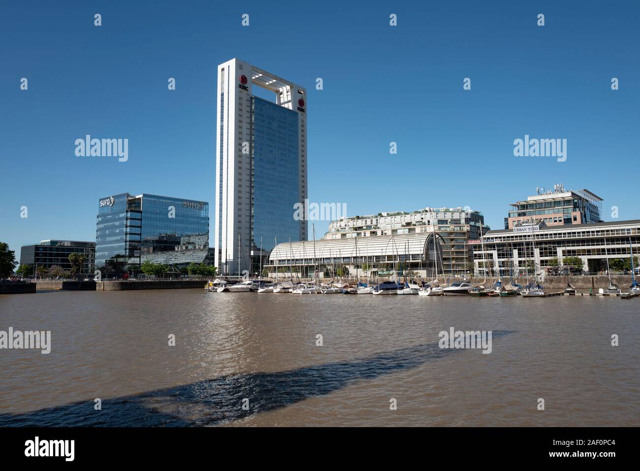 Views rund um Puerto Madero in Buenos Aires Stockfoto