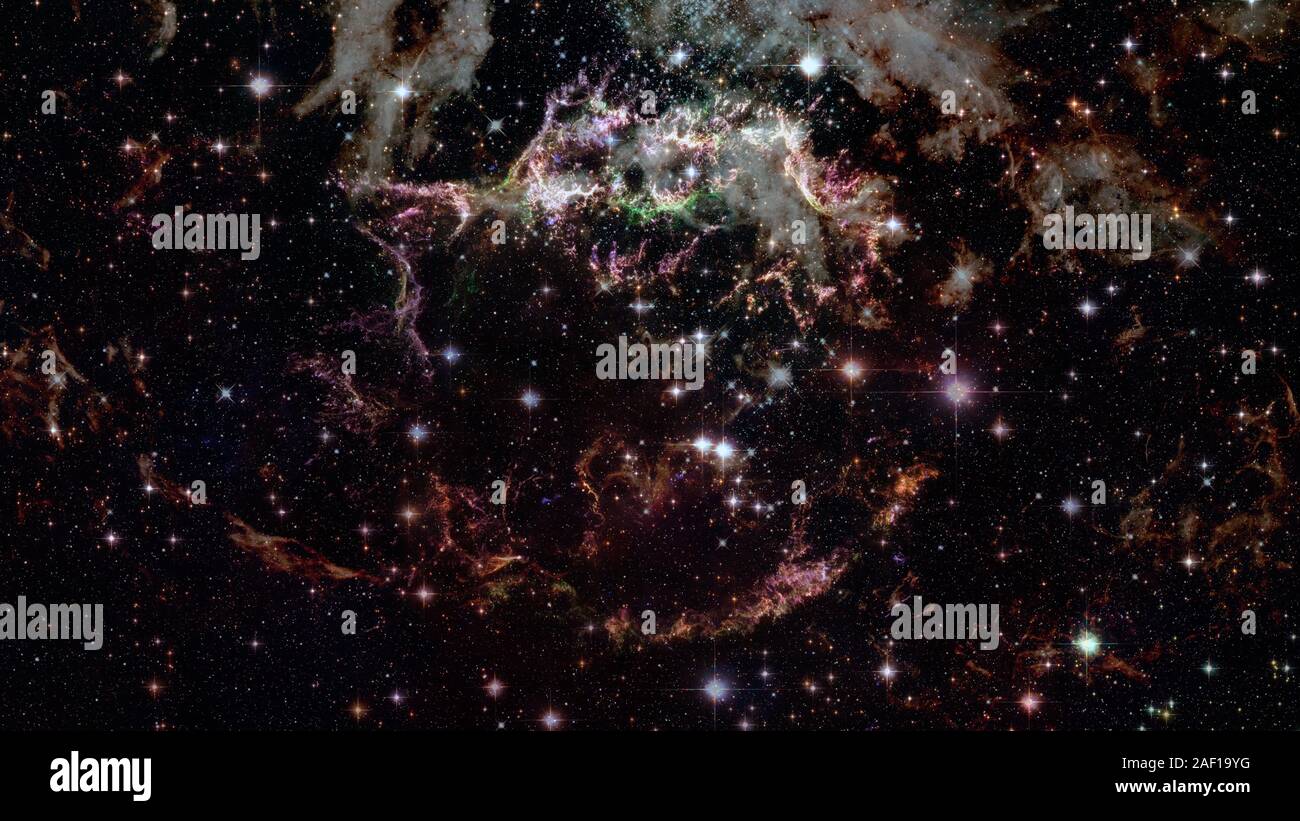 Bersten Galaxy. Elemente dieses Bild von der NASA eingerichtet Stockfoto
