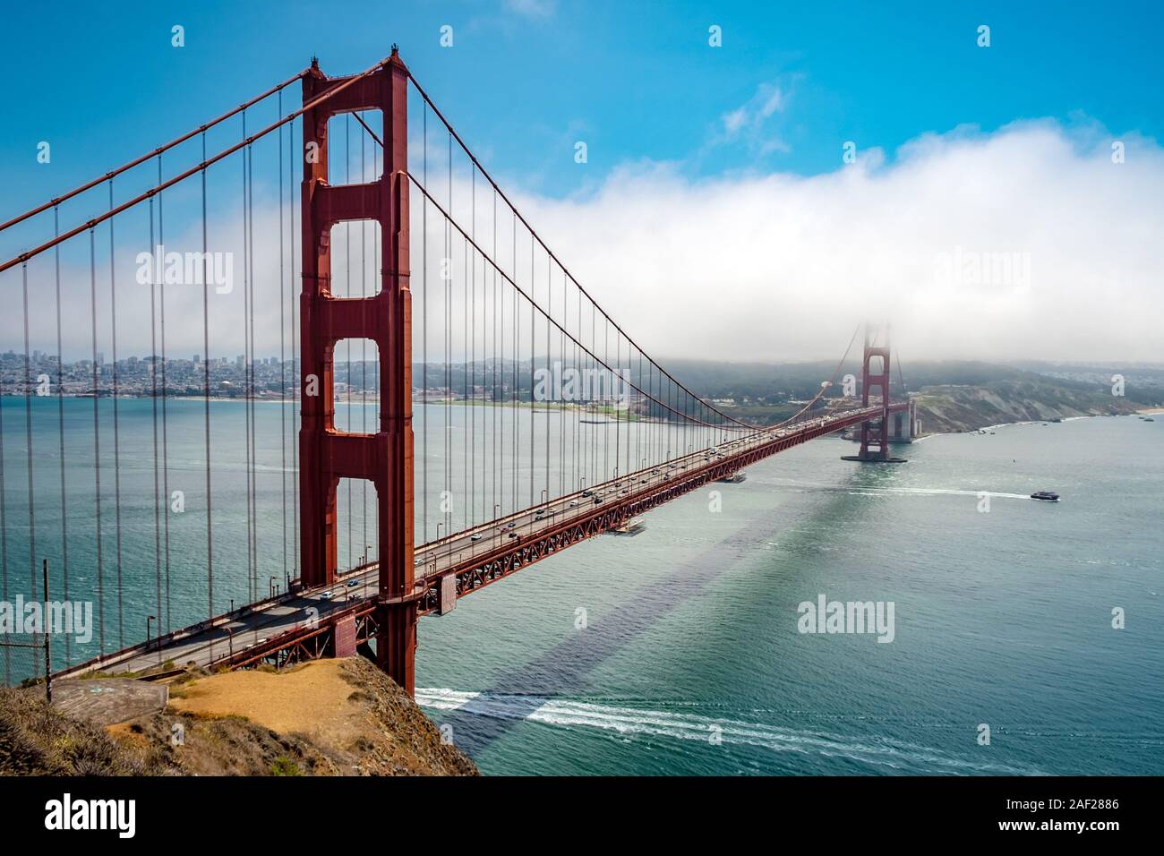 Golden Gate Bridge in San Francisco, Kalifornien, USA Stockfoto