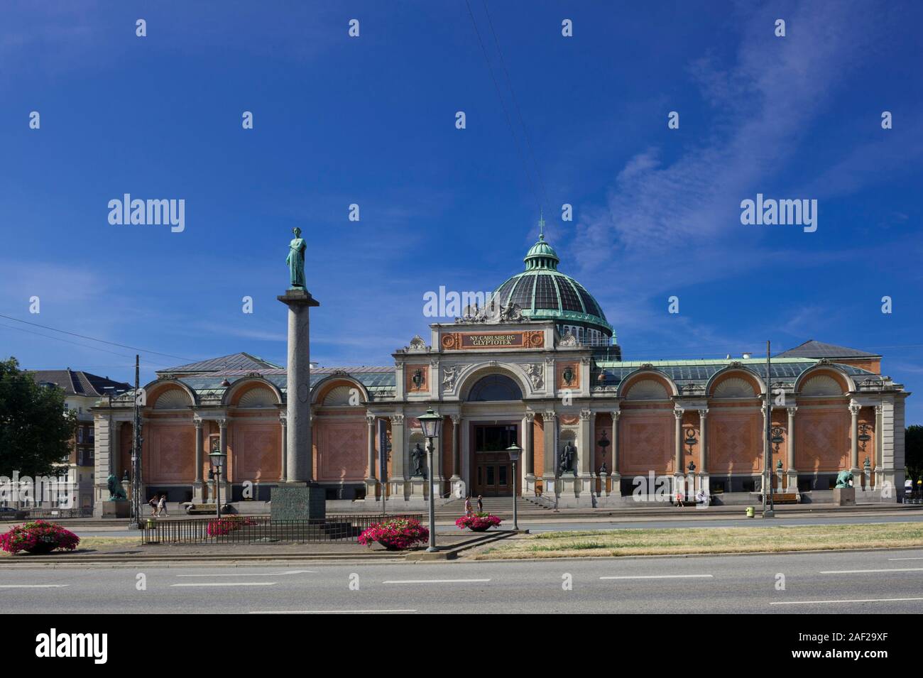 Ny Carlsberg Glyptotek, Art Museum in Kopenhagen, Dänemark. Stockfoto