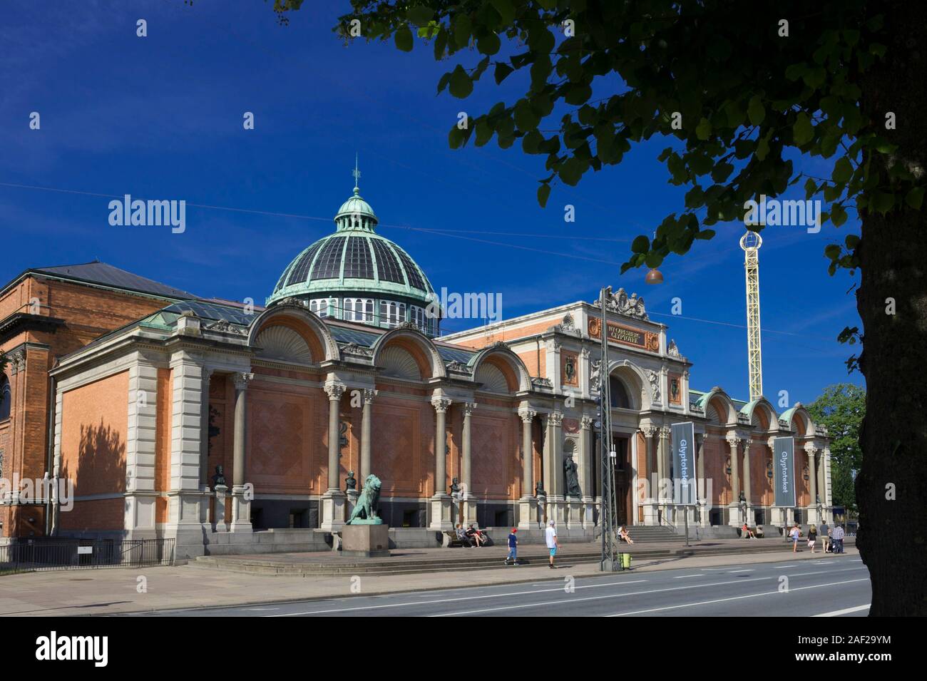 Ny Carlsberg Glyptotek, Art Museum in Kopenhagen, Dänemark. Stockfoto