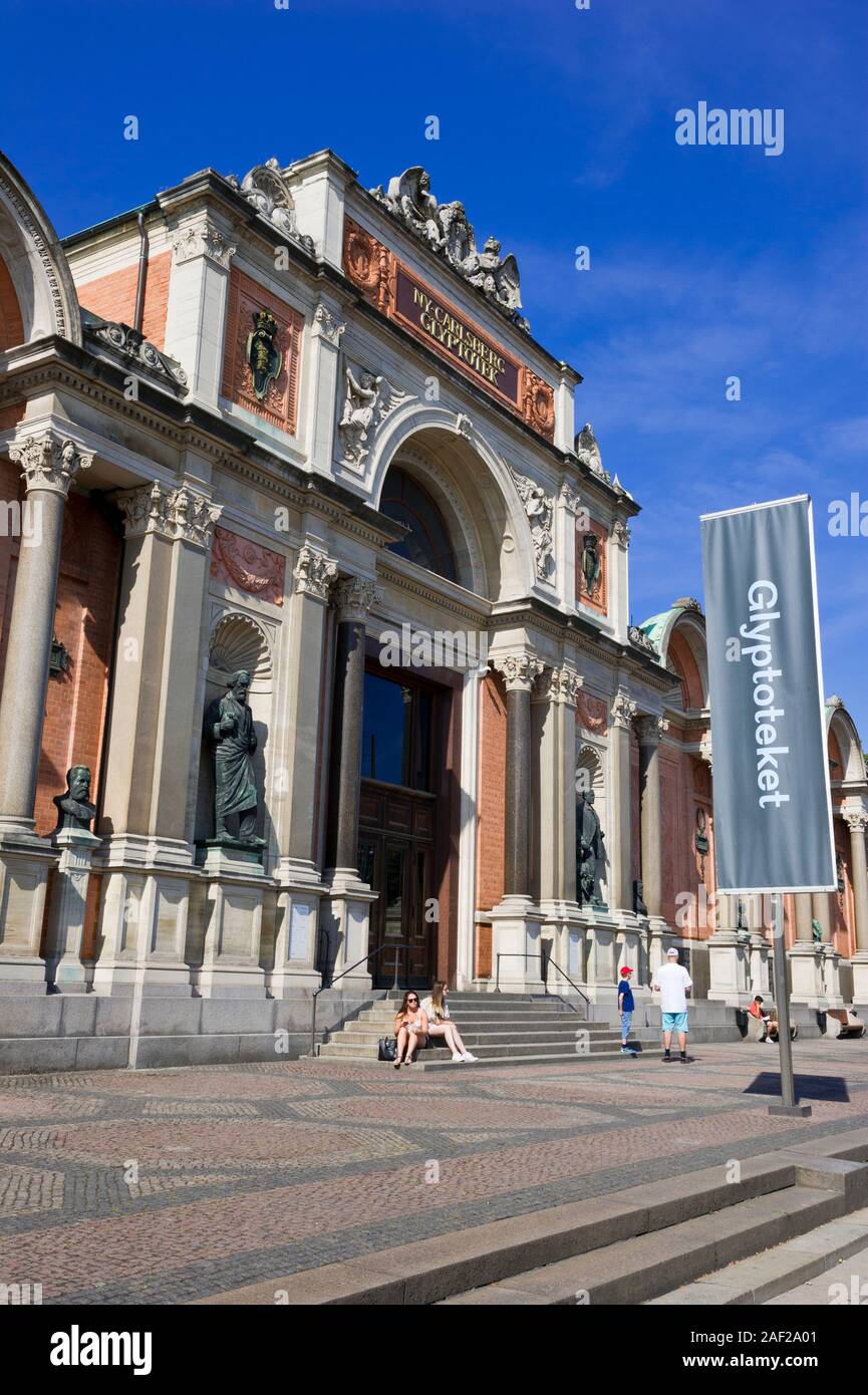 Ny Carlsberg Glyptotek, Art Museum in Kopenhagen, Dänemark. Stockfoto