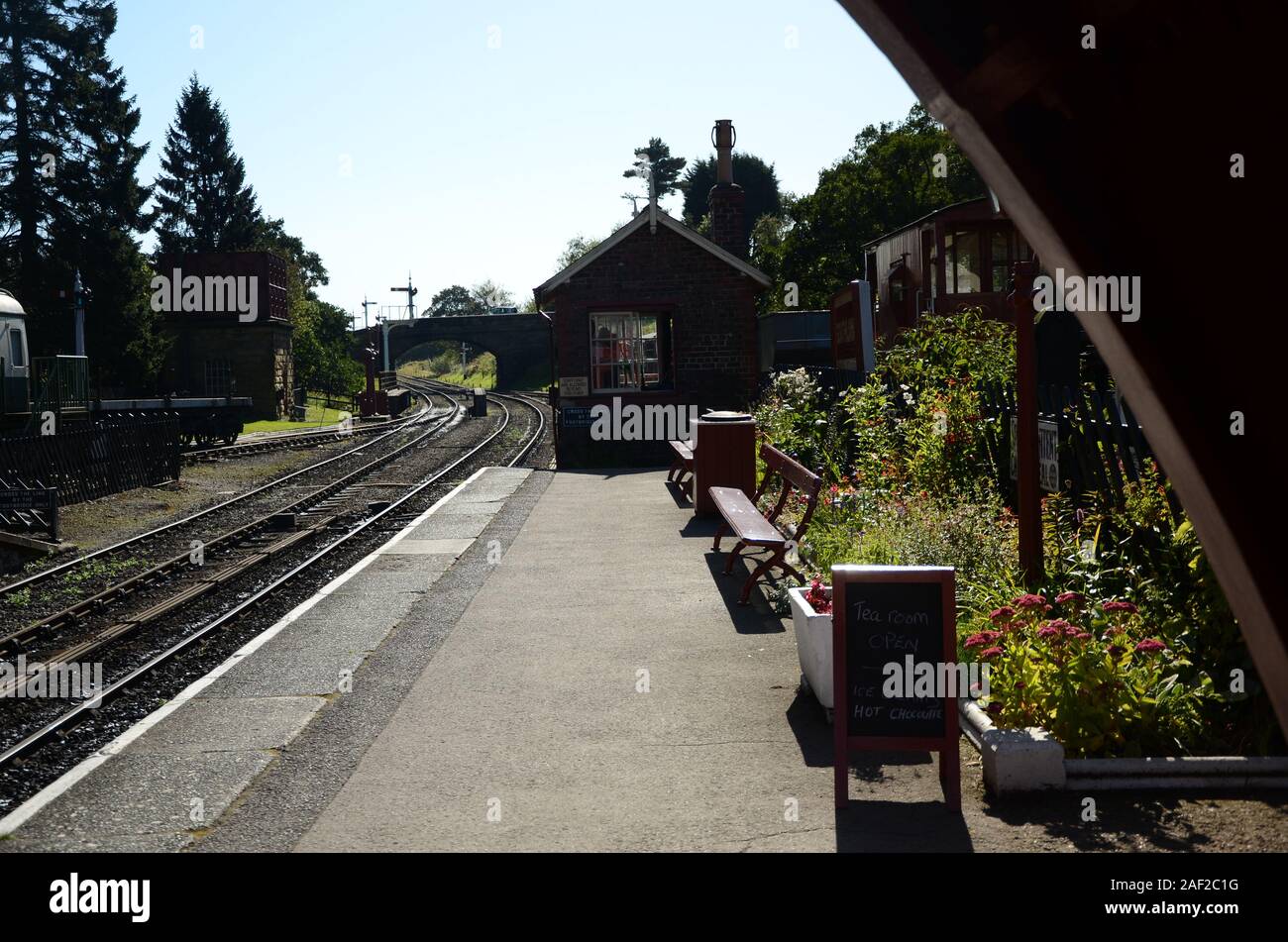 North Yorkshire Moors Railway Stockfoto