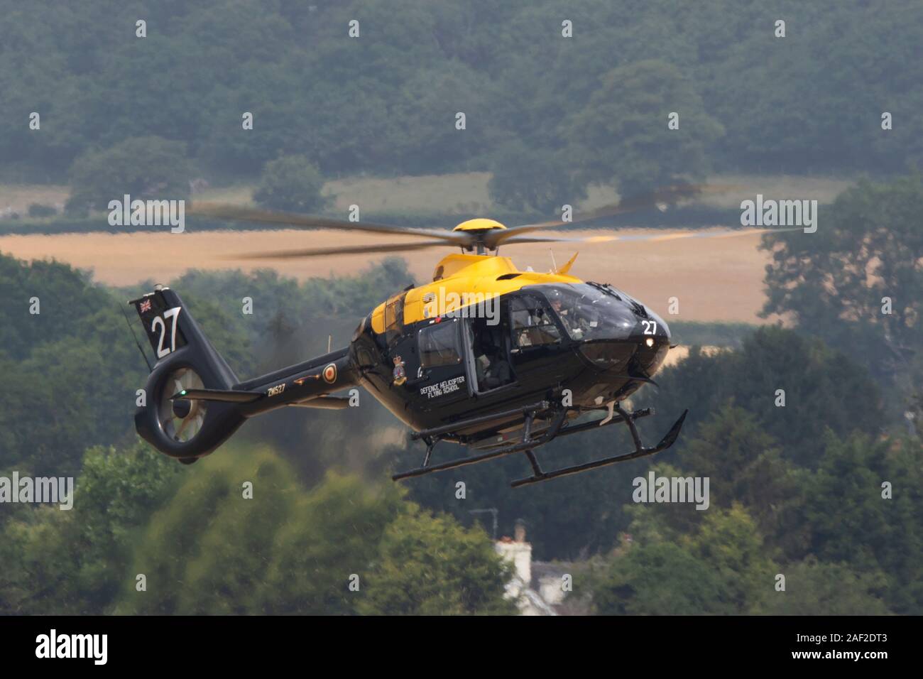 RAF Airbus Helicopters Juno HT1 Hubschrauber von DHFS Durchführung taktischer Ausbildung von militärischen Hubschrauber-Besatzungen von Armee, Marine und Royal Air Force Stockfoto