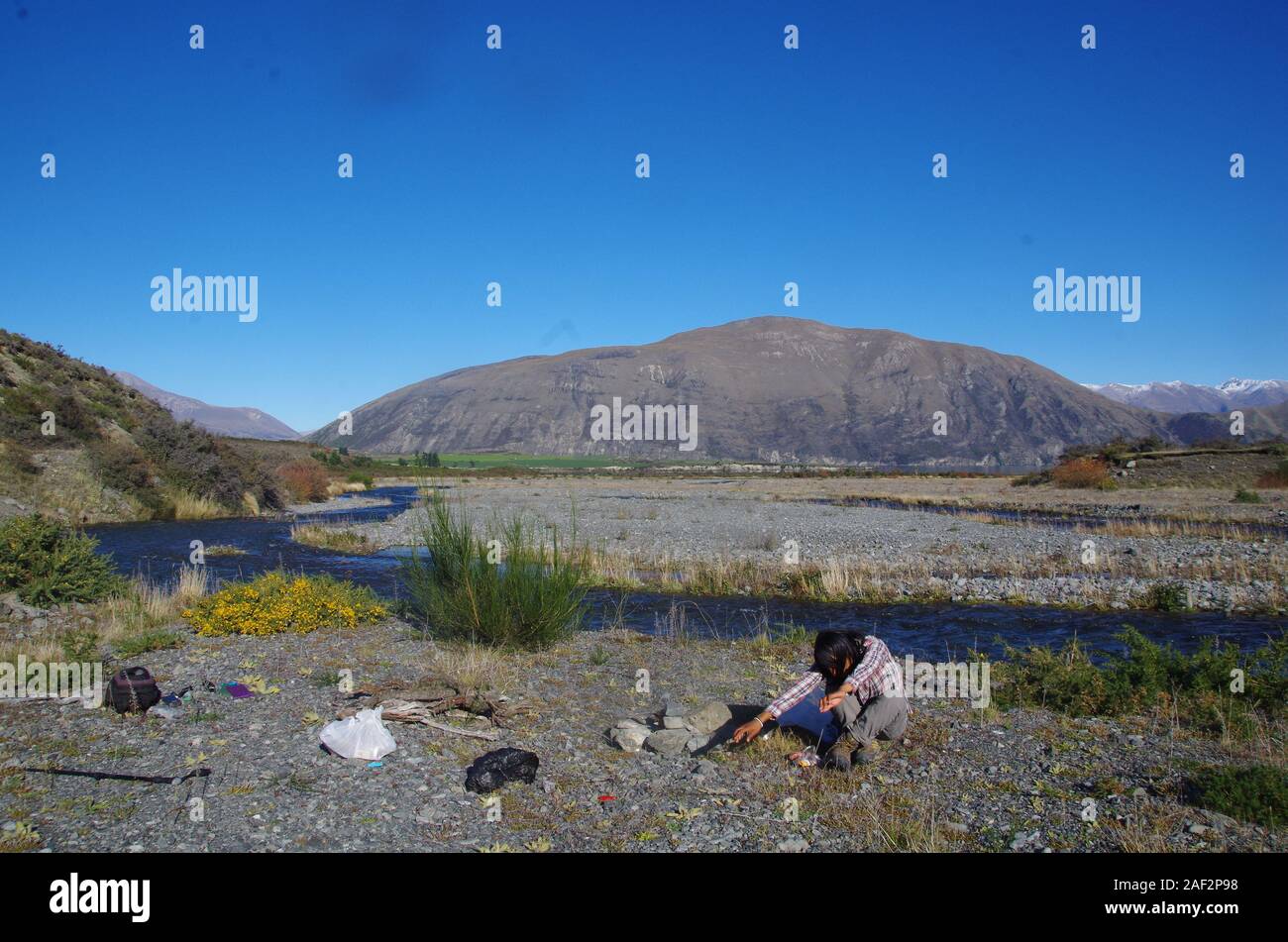 Te Araroa Trail. South Island. Neuseeland Stockfoto