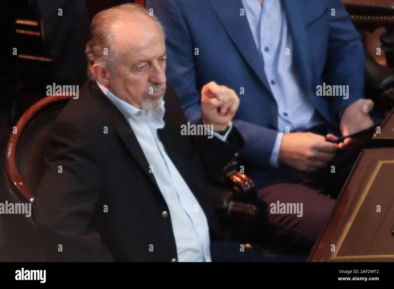 BUENOS AIRES, 10.12.2019: Alberto Fernandez übernimmt als Präsident von Argentinien diese Dienstag im Nationalen Kongress in Buenos Aires, Argentinien. (Foto Stockfoto