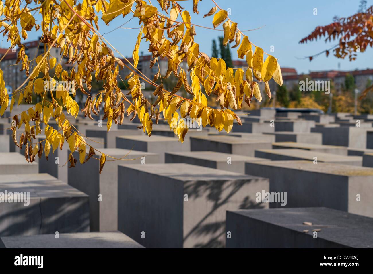 Denkmal für die ermordeten Juden (Holocaust-Mahnmal), Berlin Stockfoto