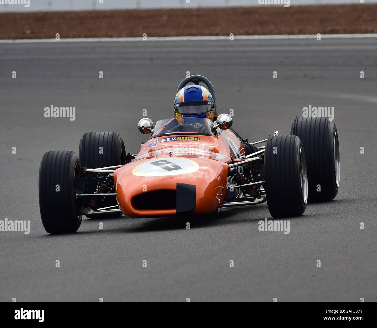 Leif Bosson, Brabham BT 28, historische Formel 3, Rennen, HSCC, Silverstone Endrunden, Silverstone, Oktober 2019, Autos, historische Racing, Historische Stockfoto