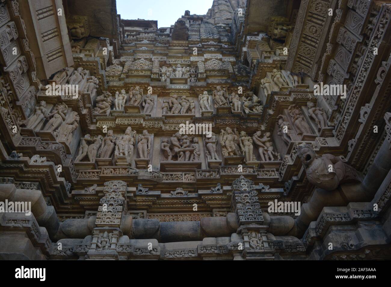 Khajuraho, Indien Stockfoto