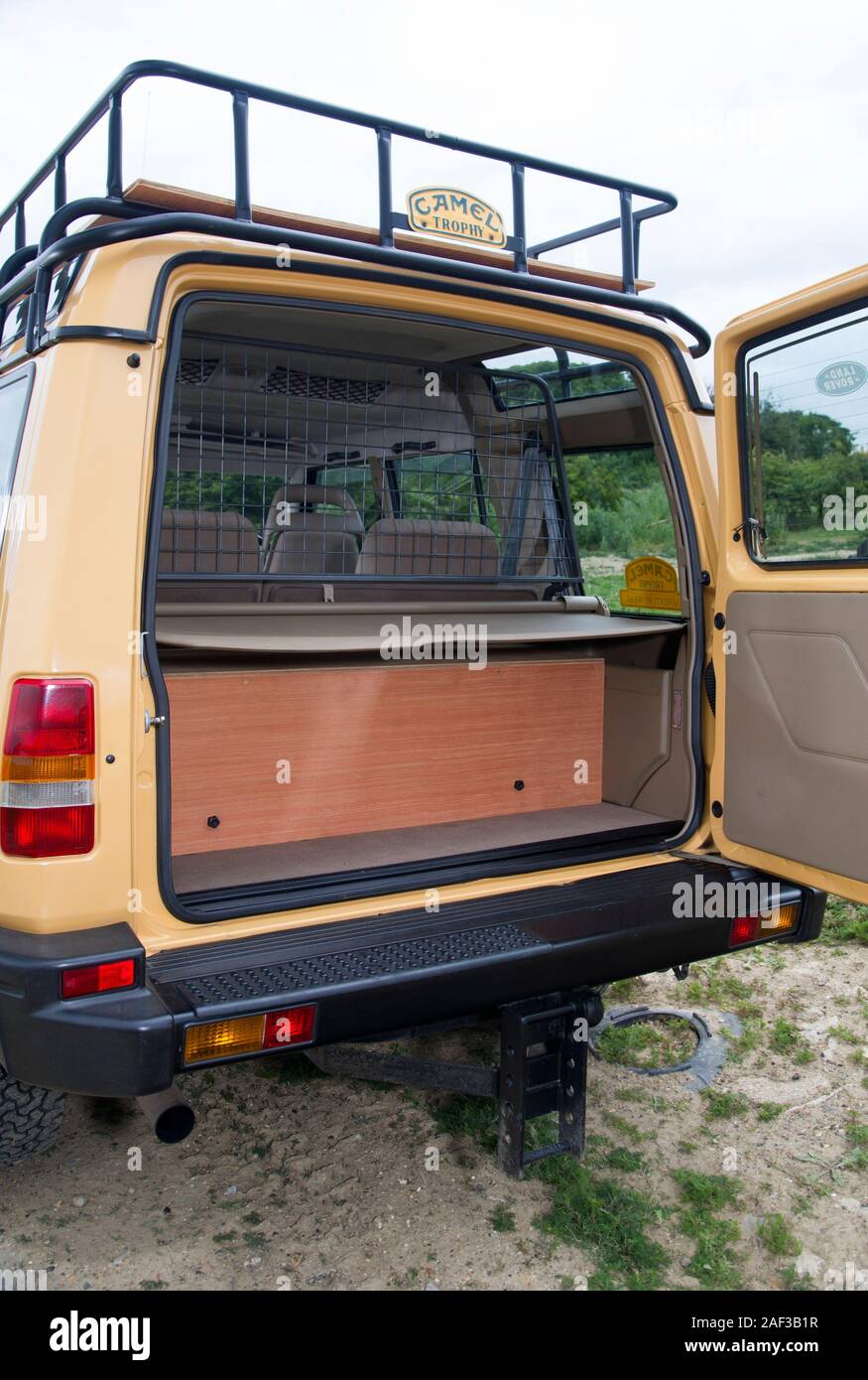 Camel Trophy 1997 Mk 1 Land Rover Discovery Off Roader Stockfoto