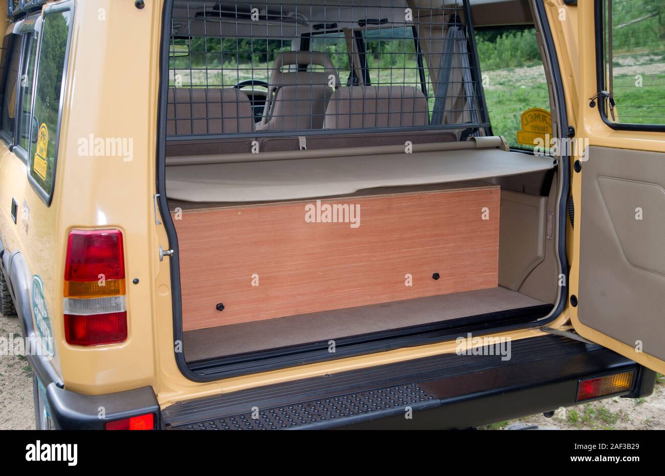 Camel Trophy 1997 Mk 1 Land Rover Discovery Off Roader Stockfoto