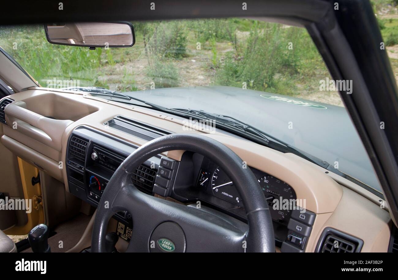 Camel Trophy 1997 Mk 1 Land Rover Discovery Off Roader Stockfoto