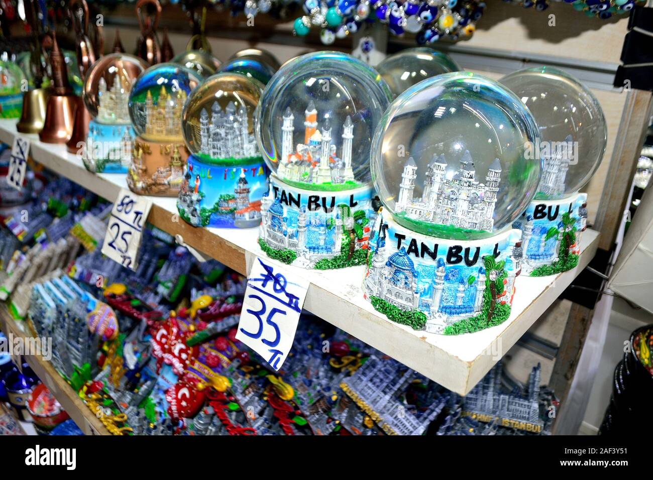 Der große Basar in Istanbul - Bosporus - TÜRKEI Stockfoto