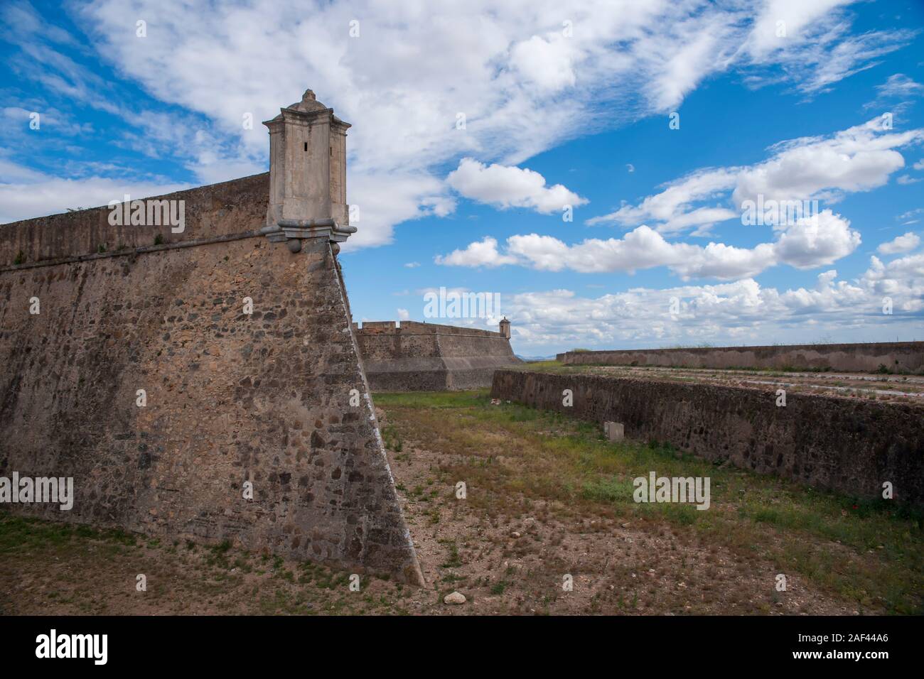 Denkmäler der portugiesischen Stadt Elvas, Festung von Santa Lucia Stockfoto