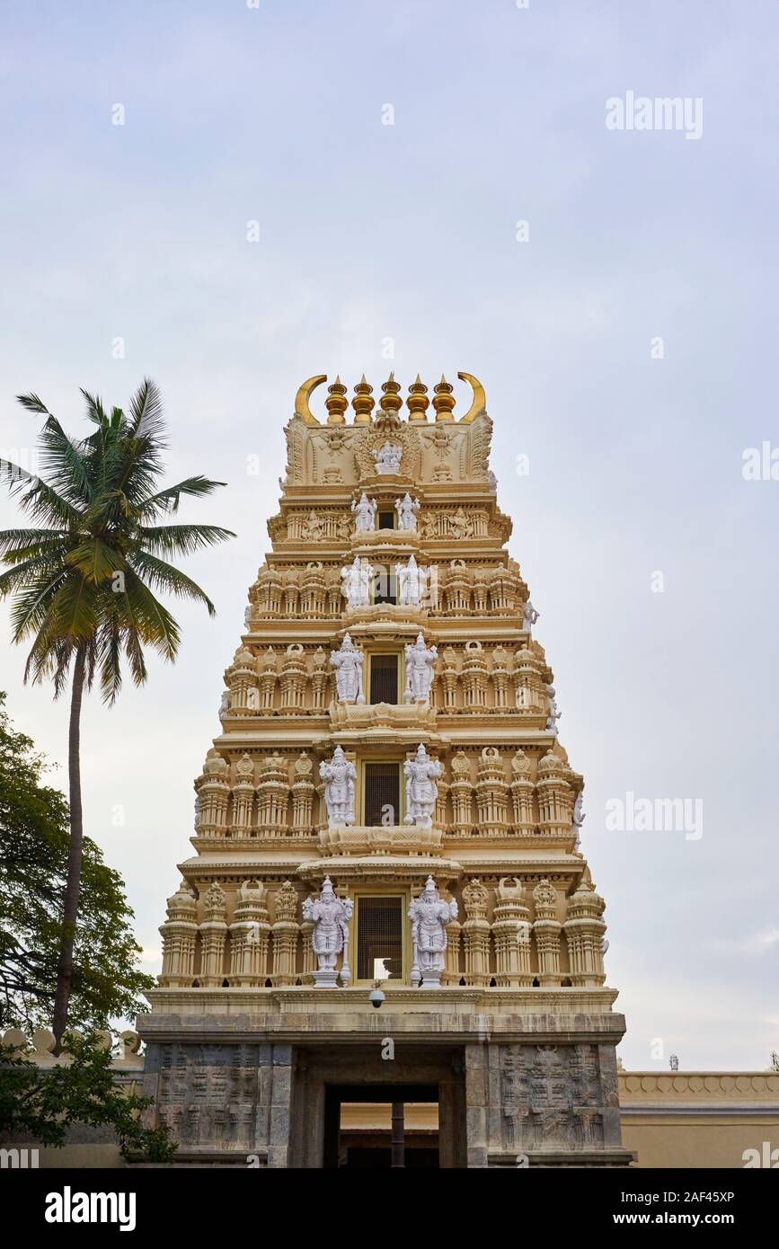 Chamundeshwari Tempel in Mysore Stockfoto