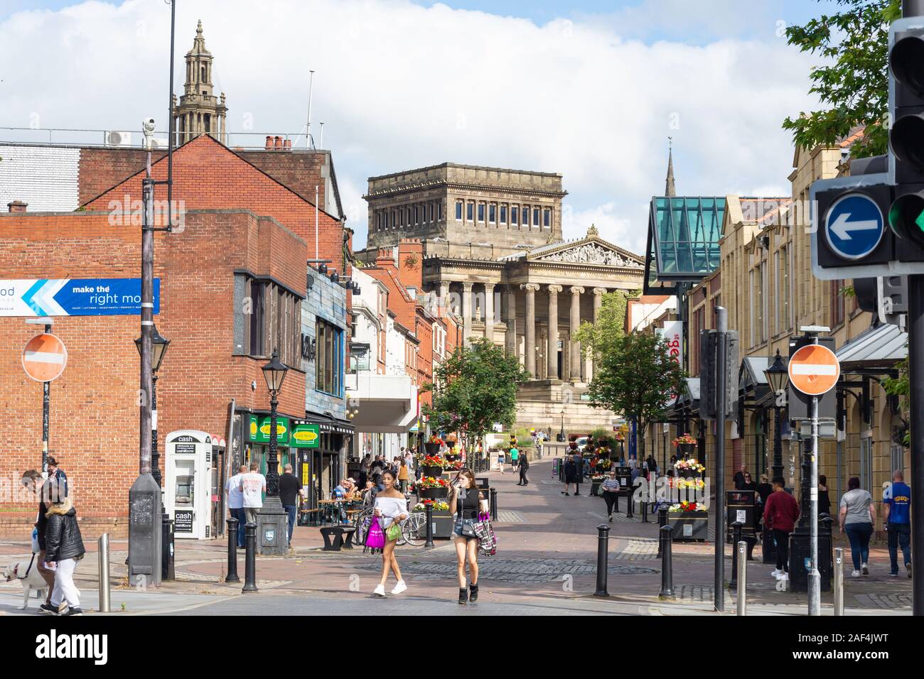 Fairgate, Preston, Stadt Preston, Lancashire, England, Vereinigtes Königreich Stockfoto