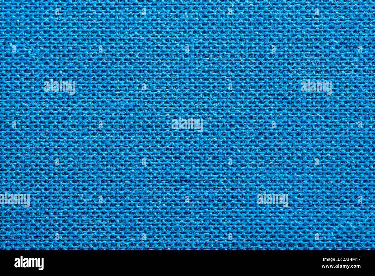 Makro Textur des blauen Tuch Buch Cover. Das Lehrbuch close-up. Hintergrund Stockfoto