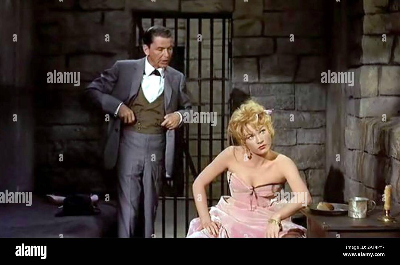 CAN-CAN 1960 Twentieth Century Fox Film mit Frank Sinatra und Shirley MacLaine Stockfoto