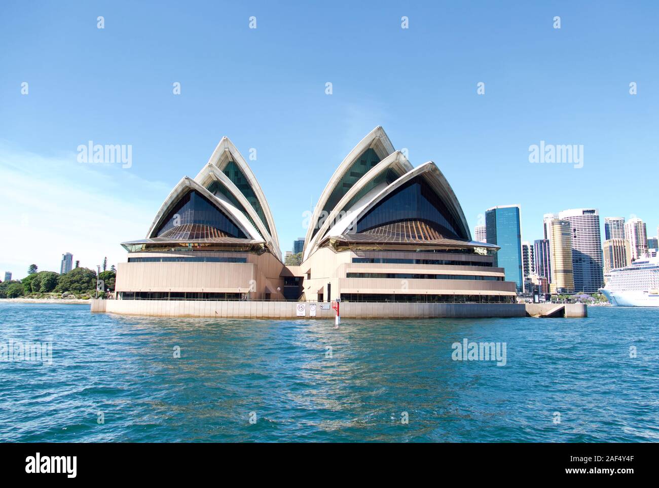Sydney Opera House, auf Port Jackson, Sydney, New South Wales, Australien Stockfoto