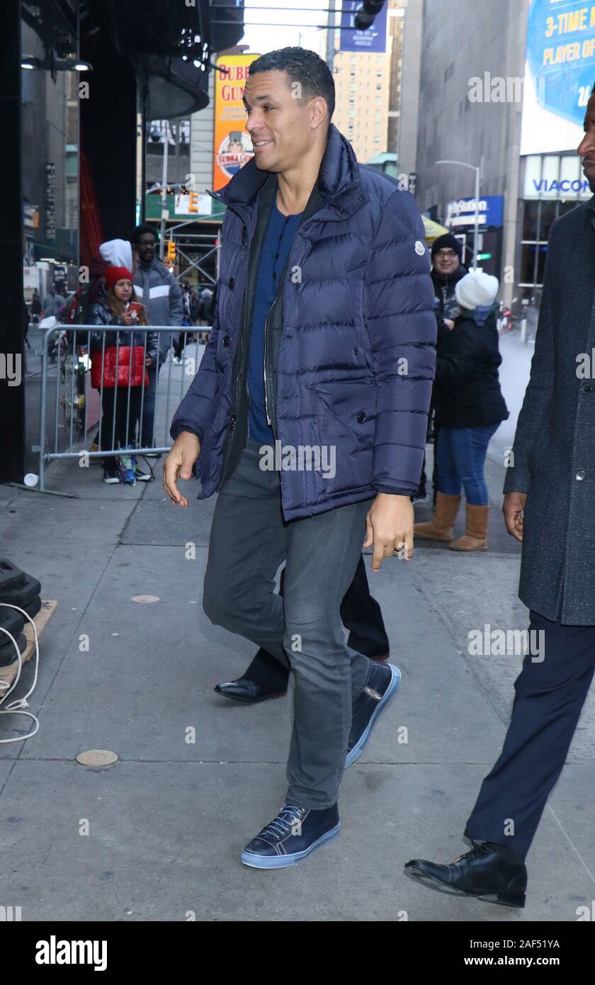 Dezember 12, 2019 Tony Gonzalez in Strahan, Sara, Keke in NewYork. 12. Dezember 2019. Credit: RW/MediaPunch Stockfoto