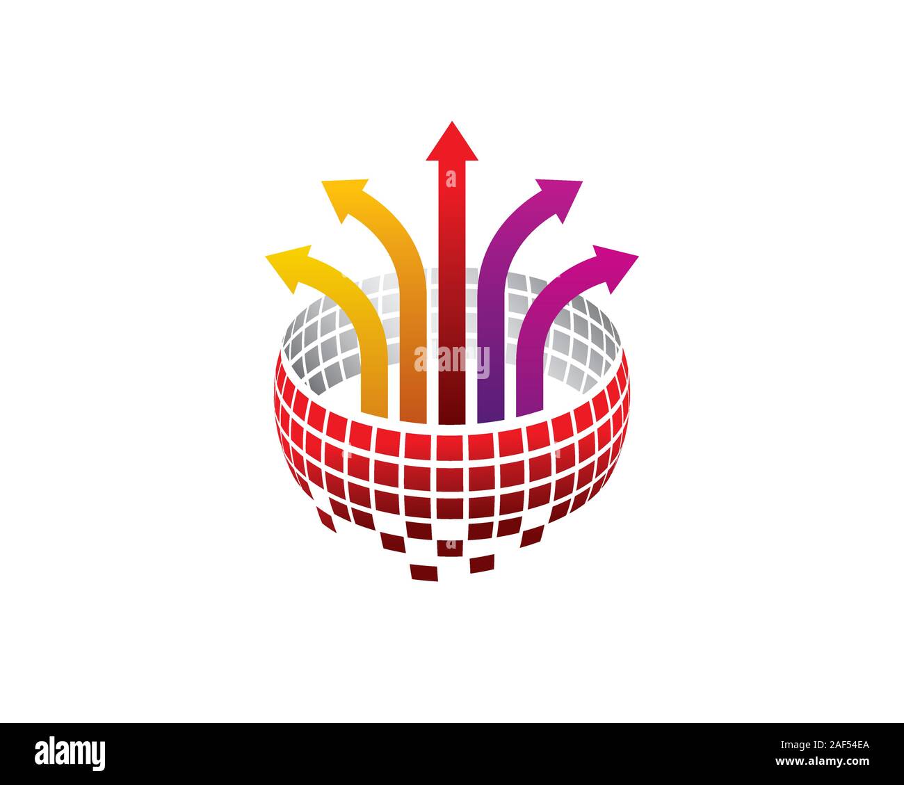 Daten Analyse Arbeitsblatt internet Logo Stock Vektor
