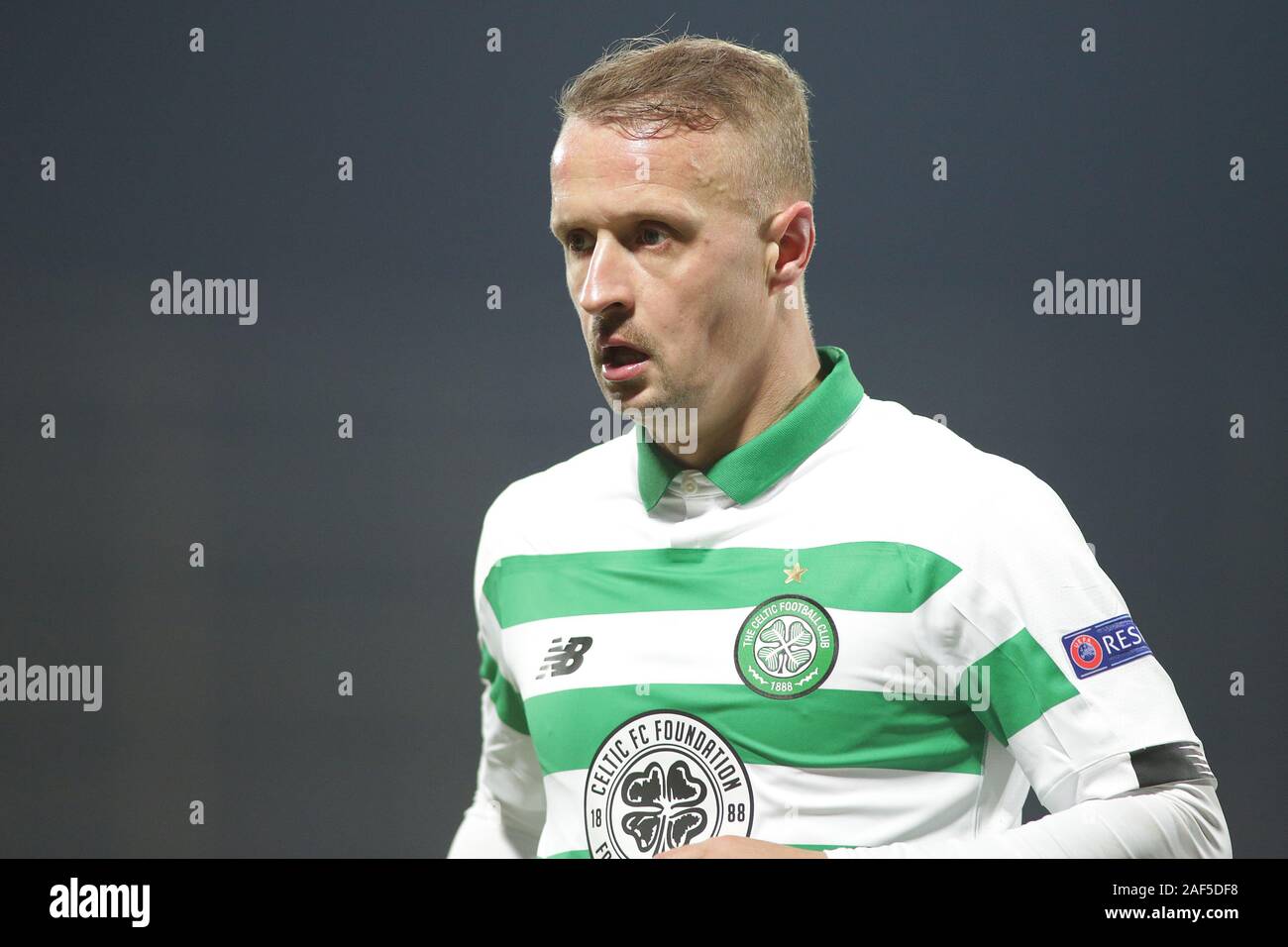 CLUJ-NAPOCA, Rumänien - Dezember 12: Celtic's Leigh Griffiths während der UEFA Europa League Gruppe E Übereinstimmung zwischen CFR Cluj und Celtic FC am Dr.-Constantin-Radulescu-Stadion am Dezember 12, 2019 in Cluj-Napoca, Rumänien. (Foto von MB Media) Stockfoto