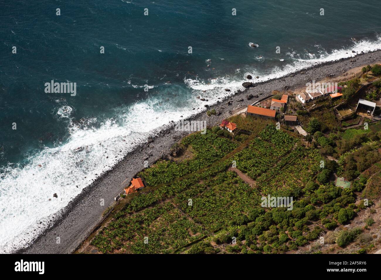 Faja dos Padres auf der Insel Madeira, Portugal Stockfoto