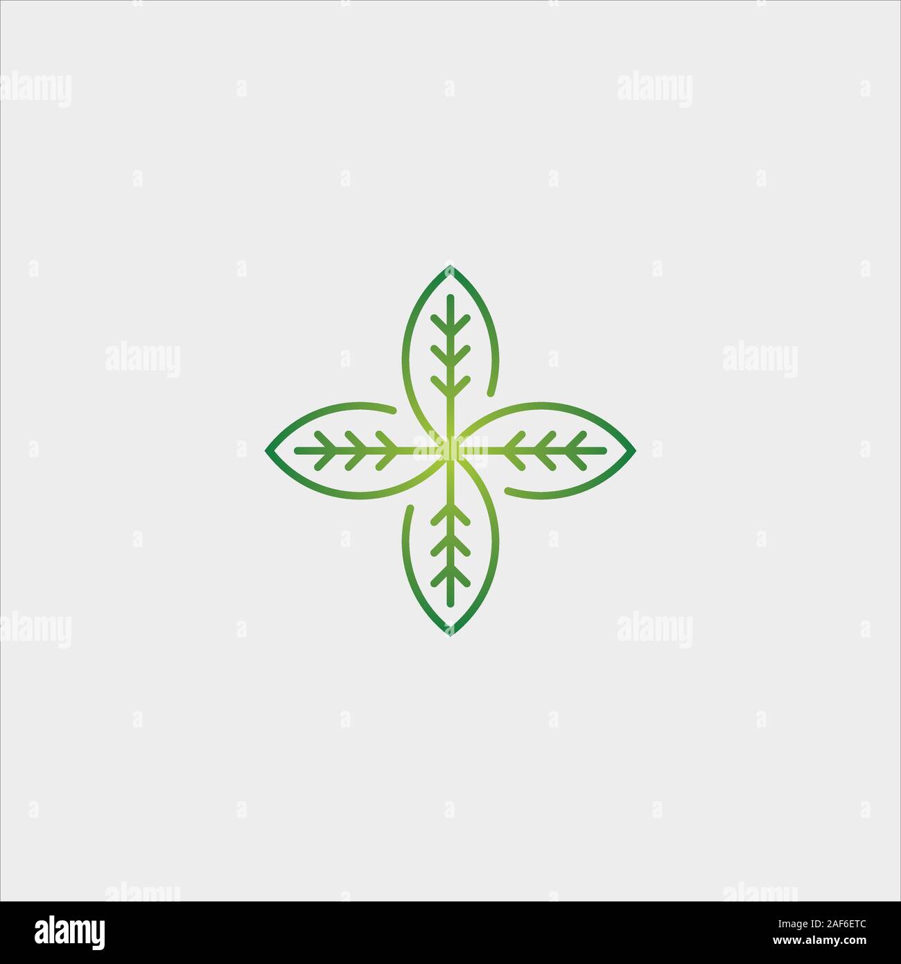 Grüne Energie Logo Design Template Stock Vektor