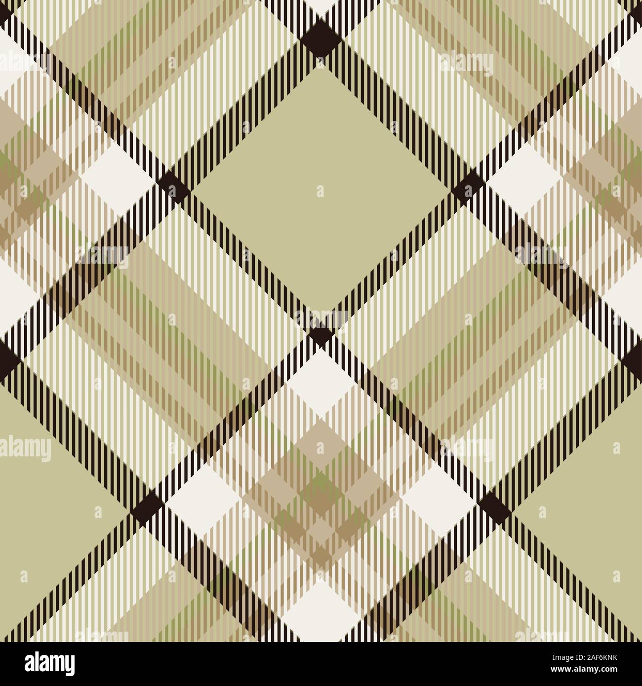 Tartan Schottland nahtlose karierte Muster Vektor. Retro Hintergrund Stoff. Vintage Farben prüfen Square geometrische Textur für Textildruck, Geschenkpapier Stock Vektor