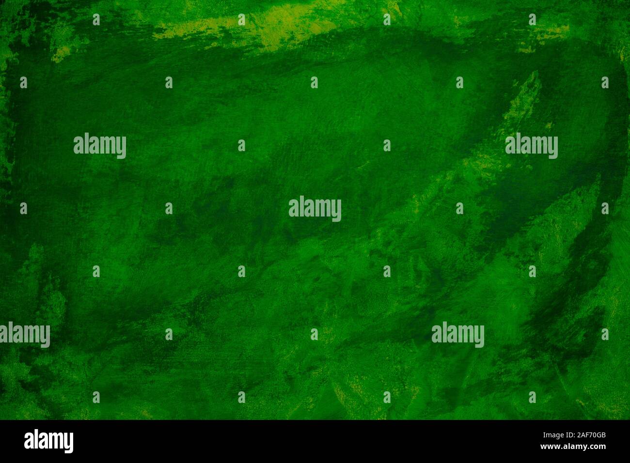 Schöne abstrakte Dunkelgrün grunge Stuck Wand Hintergrund, Kunst grob stilisierten Textur mit Kopie Raum Stockfoto