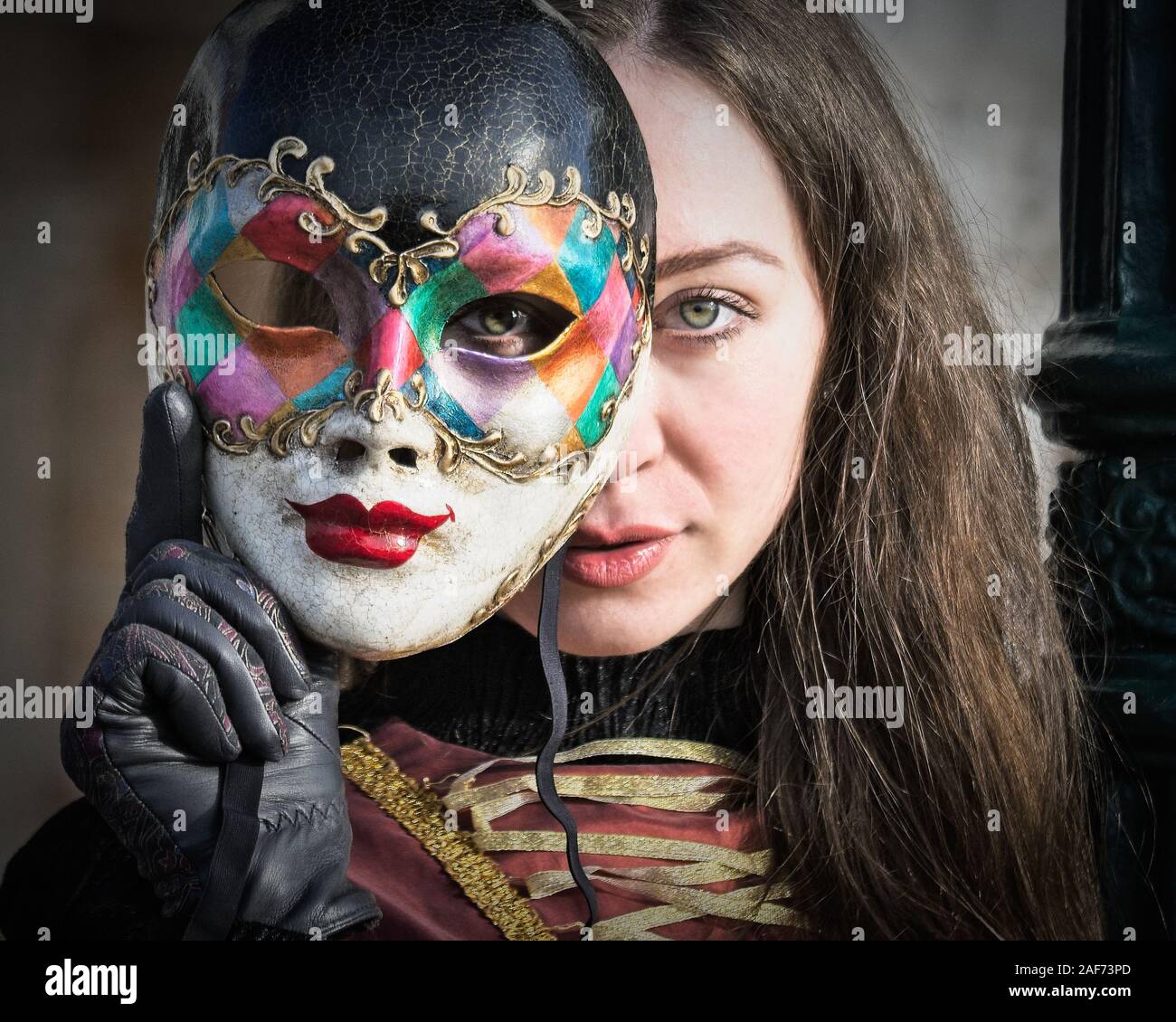 Von der Karneval von Venedig Stockfoto