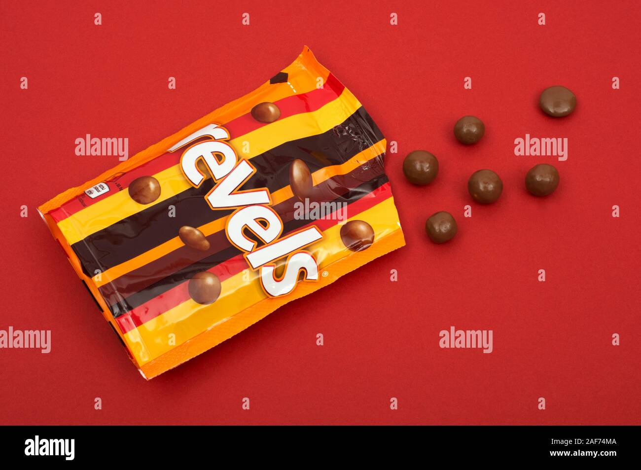 Revels Schokolade Süßigkeiten Stockfoto