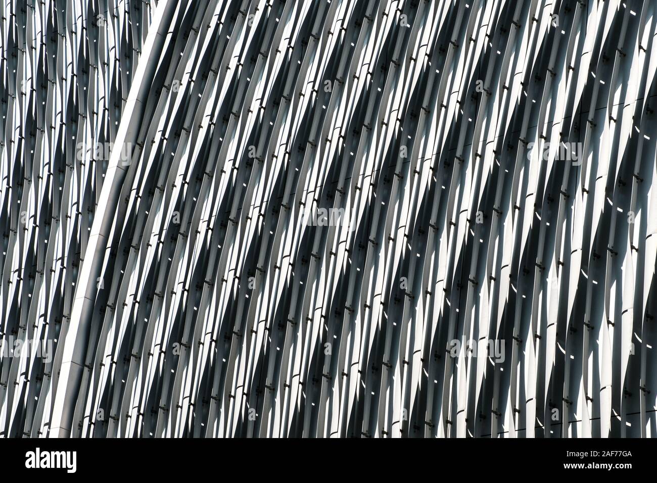 Abstrakte Fassade Detail der modernen Architektur - Stockfoto